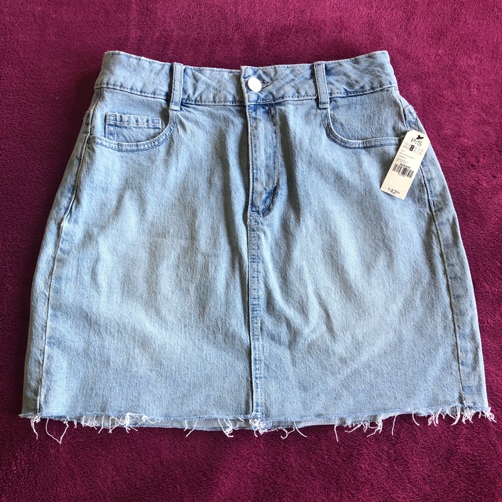NWT Garage Denim Skirt